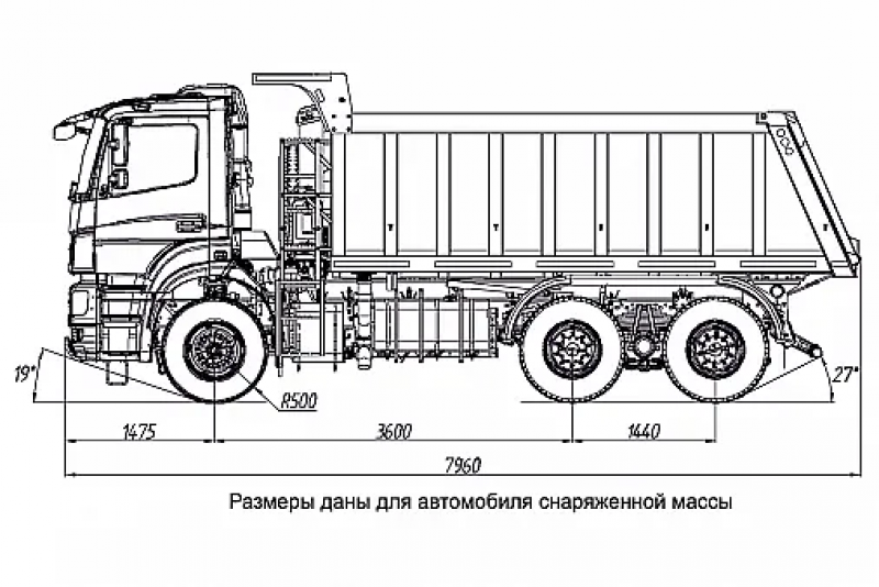 6520-6014-49 Самосвал КамАЗ